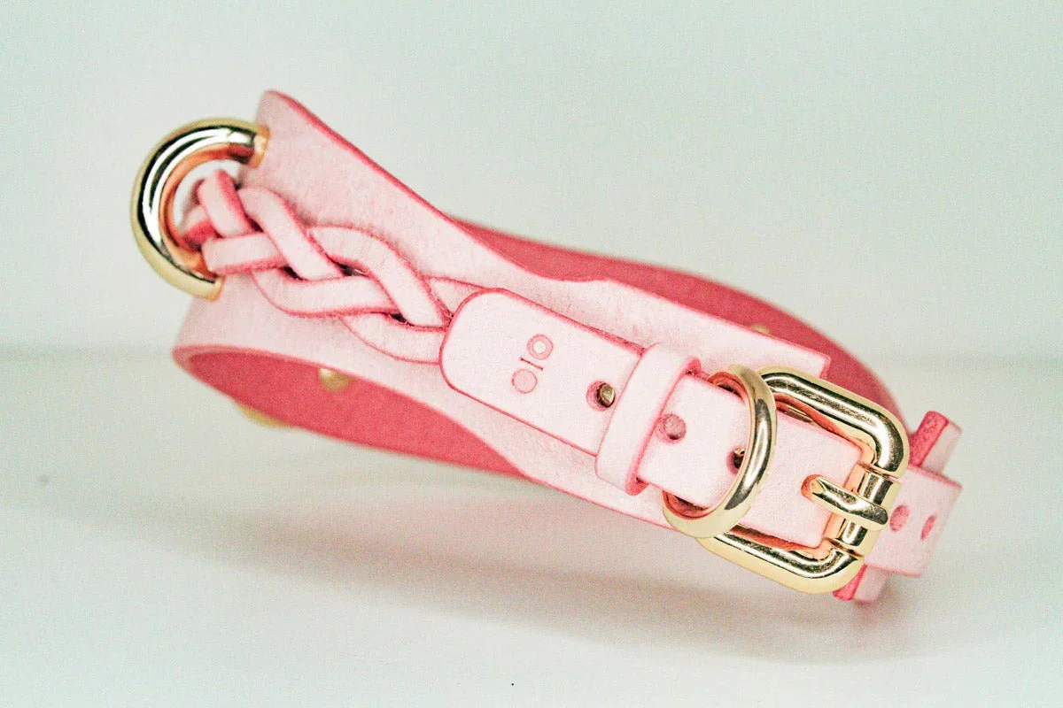 Dawn Collar + Cuffs Set in Blush - Image 5