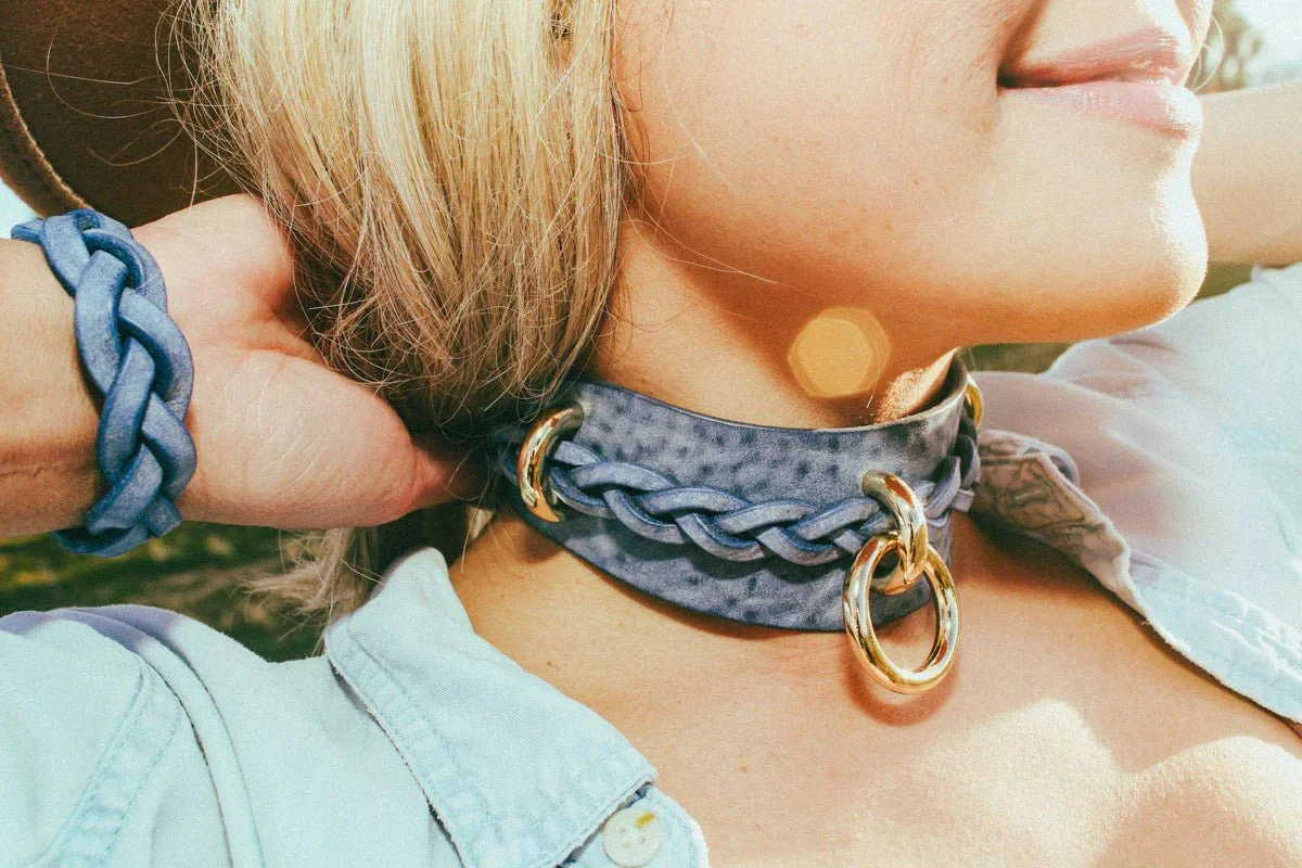 Dawn Collar in Denim - Image 3