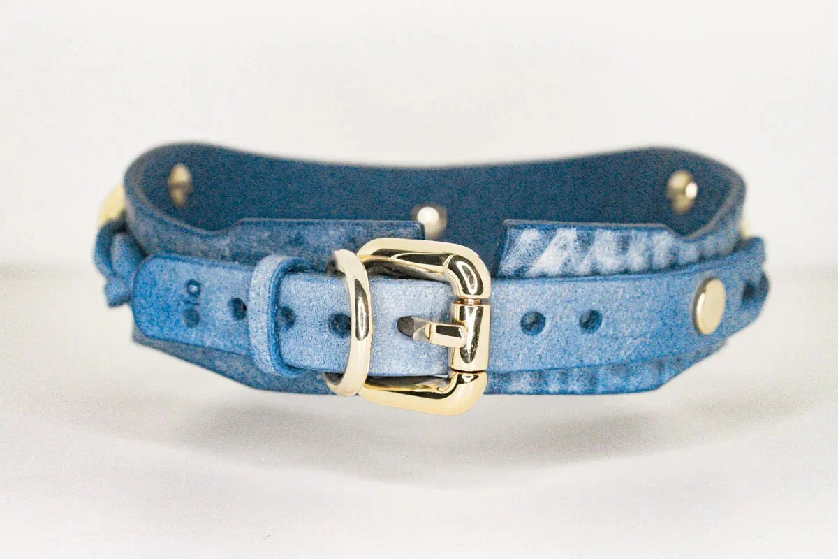 Dawn Collar in Denim - Image 7