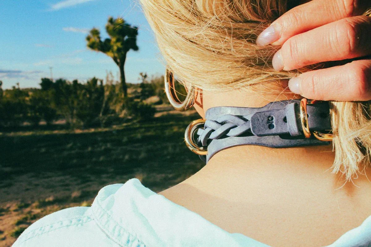 Dawn Collar in Denim - Image 9