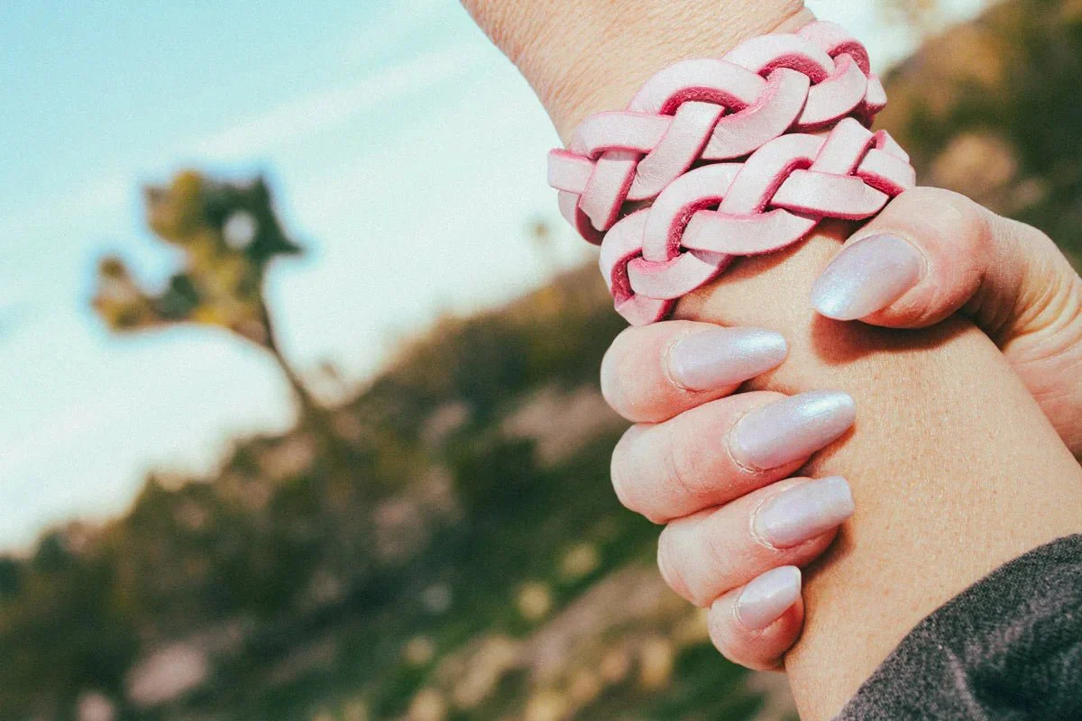 Dawn Discreet Cuffs in Blush - Image 4