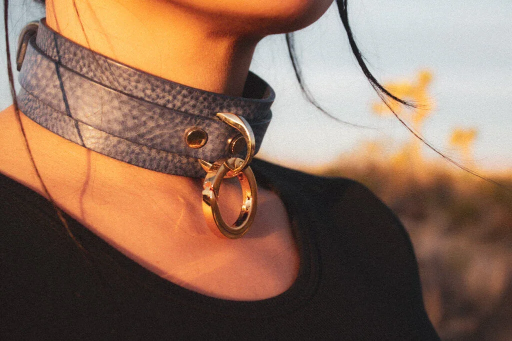 Horizon Collar in Denim - Image 4