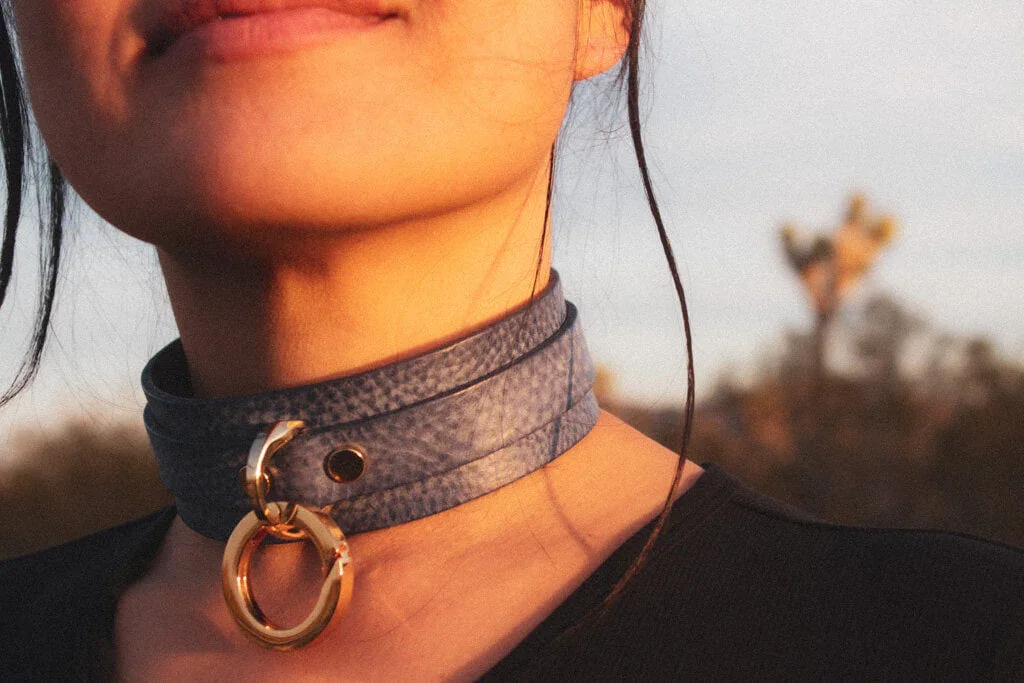 Horizon Collar in Denim - Image 6