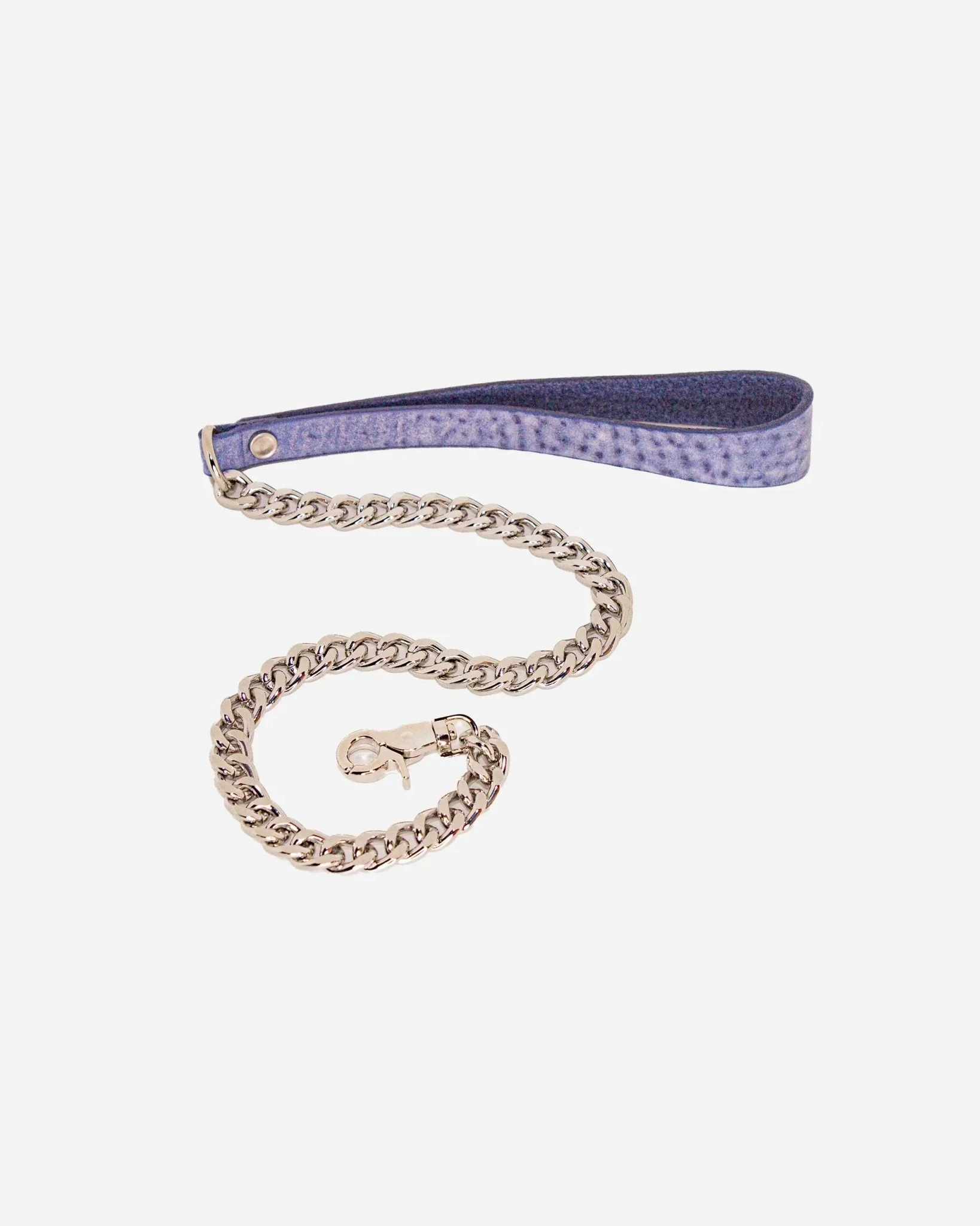 Leather + Chain BDSM Leash - Image 7