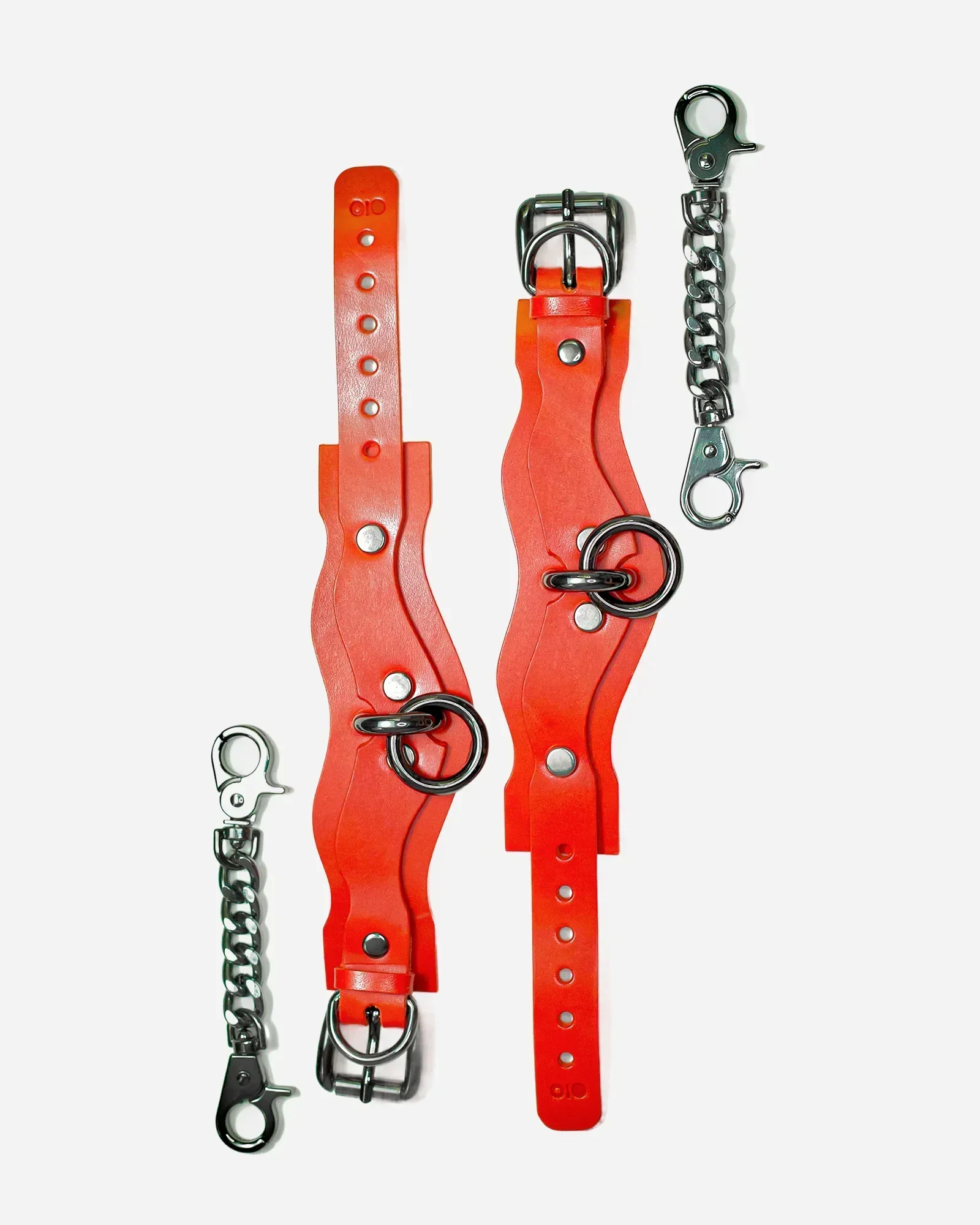 Lunar Cuffs in Red Hot - Image 10