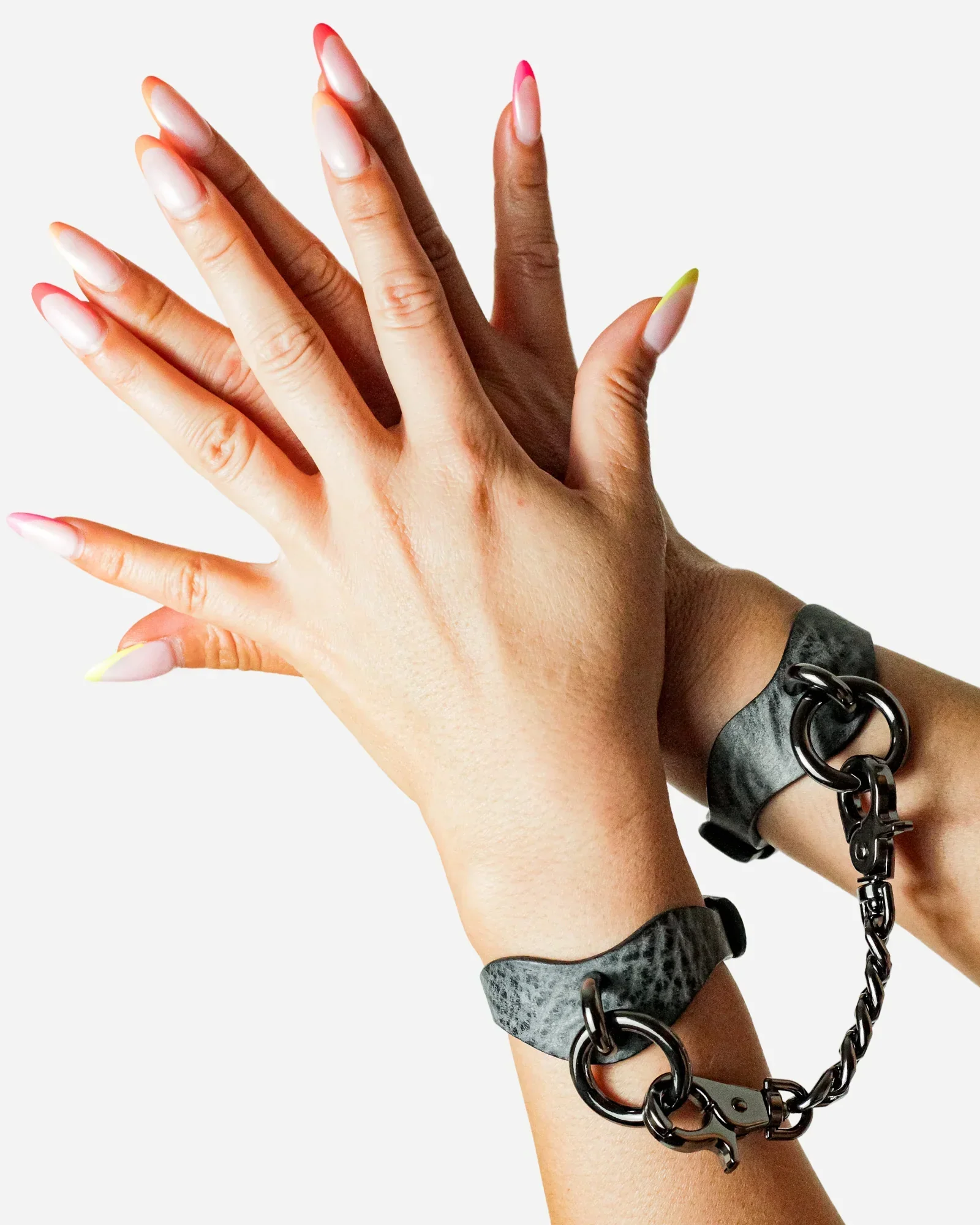 Leather BDSM Wrist Cuffs
